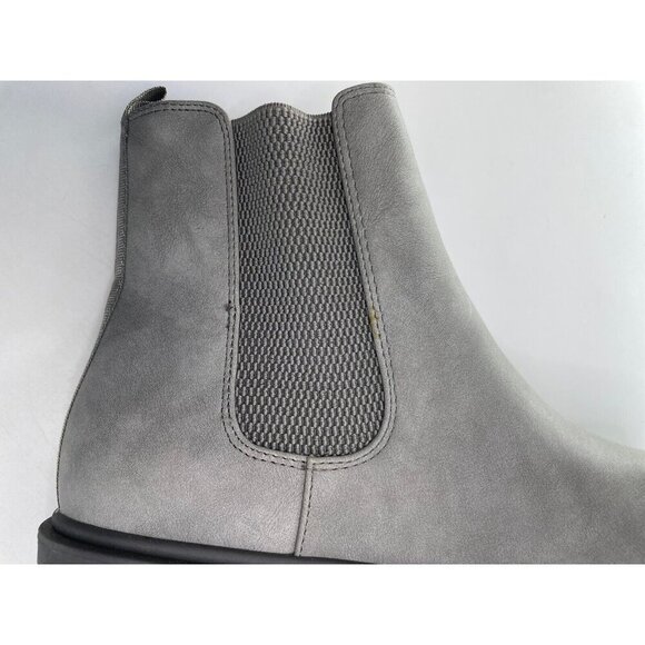 Soda Pilot Lug Sole‎ Low Heel Chelsea Fashion Ankle Booties Size 9 EUC - Picture 6 of 11